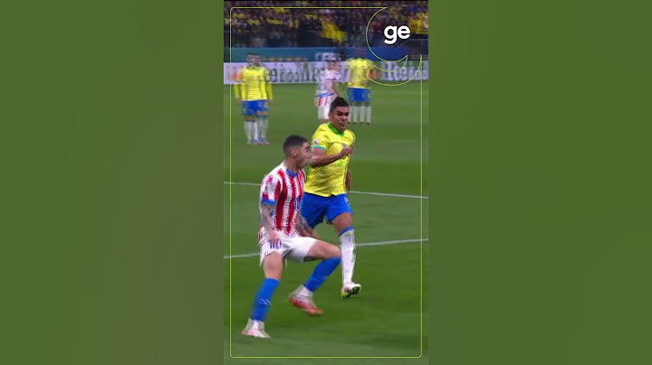 CASEMIRO NÃO TEM MOLEZA NÃO! | BRASIL X PARAGUAI | #shorts | ge.globo
