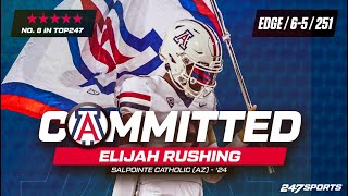 WATCH: 5-star EDGE Elijah Rushing commits to Arizona LIVE on 247Sports