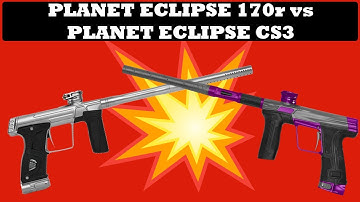 WORTH THE $$?! | Planet Eclipse CS3 vs Planet Eclipse 170r Paintball Comparison Video | Punishers PB