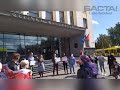Студенты физического факультета Белорусского государственного университета с народом!