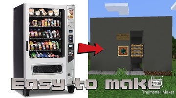 How to Make a Working Vending Machine In Minecraft (No Mods)