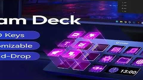 Ulanzi D200 Stream Deck Keyboard 13 LCD Keys All Customizable for Gaming Boardcast Livestreaming Off