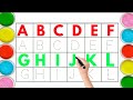 ABCD 🔠 For Kids ||  A to Z Alphabet Drawing #kids #yt #new #abc #alphabet #atoz 