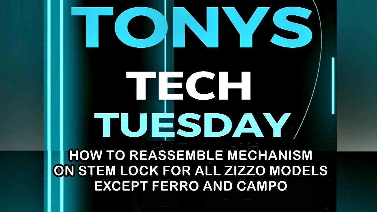 Tony's Tech Tuesday Ep 25 How To Reassemble ZiZZO Secondary Stemlock (except Ferro/Campo)