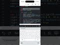 GoDoScript: GDScript Editor and Godot App Preview for iOS #gdscript  #coding #ios #godot #gamedev