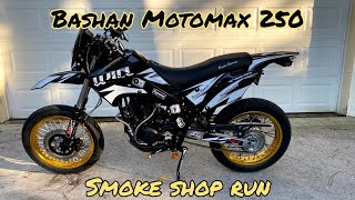 SuperMoto Sunday (smoke shop run) | Bashan Motomax 250