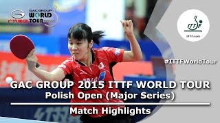 Polish Open 2015 Highlights Hirano Miu Vs Sato Hitomi u21 Final