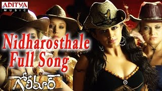 Nidharosthale Full Song Ll Golimaar Movie Ll Gopichand Priyamani