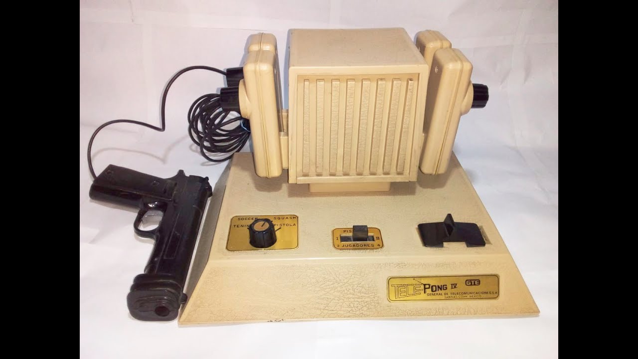 Tele-Pong IV de la compañía GTE (NESA) del año 1977. - YouTube