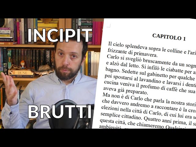 5.5 INCIPIT da dilettanti e come evitarli [Story Doctor]