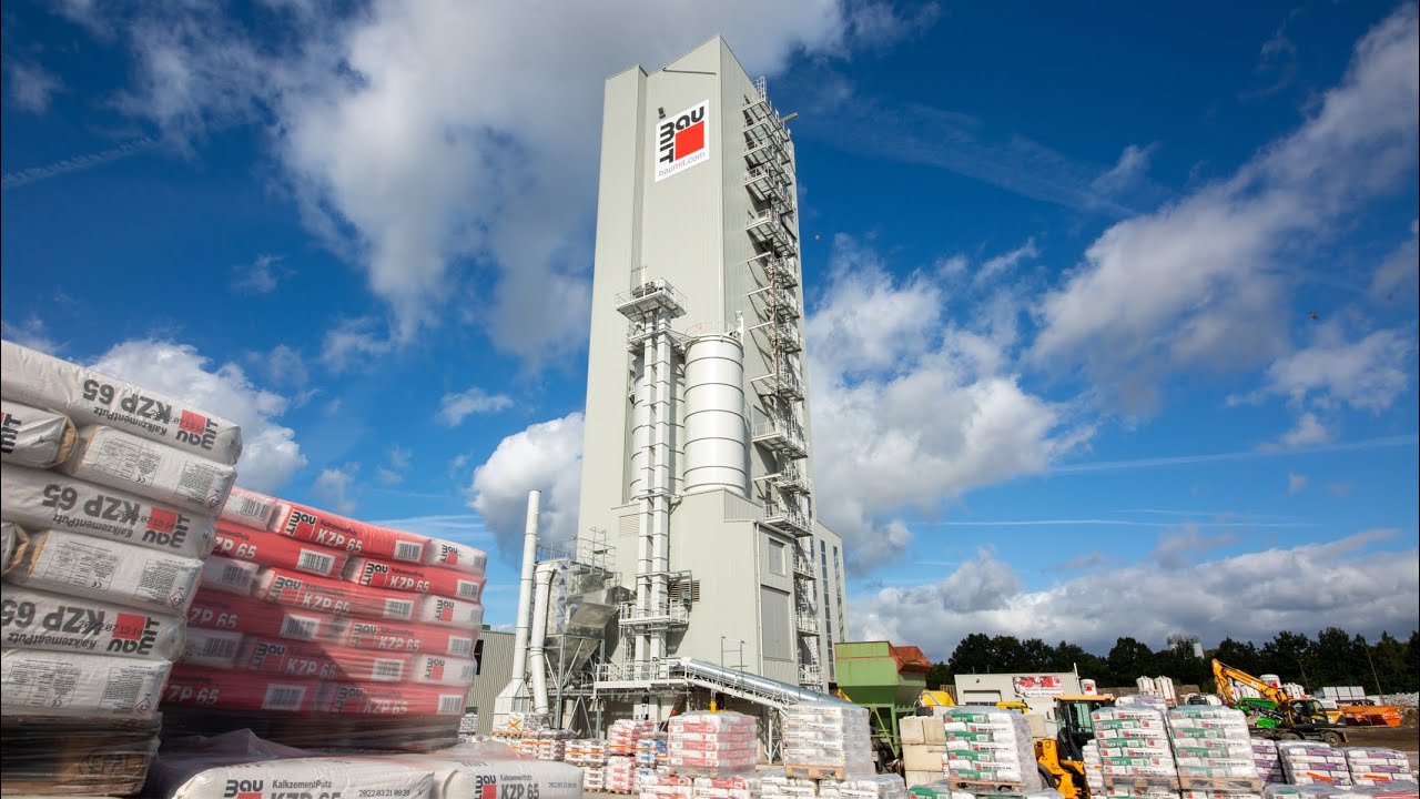 Baumit Trockenmörtelwerk Wittenborn | Eines der modernsten Europas