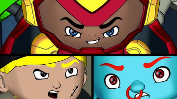 Ready2Robot | Slime Robot Battles | Aflevering 8: Tag-Team Mega Battle