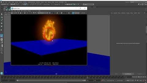 HOW TO CREATE FIRE EFFECT IN MAYA 2023
