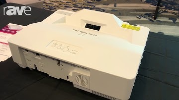 E4 AV Tour: Hitachi Highlights Its LP-AW4001 Ultra Short-Throw Projector
