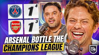 ARSENAL BOTTLE THE CHAMPIONS LEAGUE FINAL | THE CLUB LIVESTREAM HIGHLIGHTS
