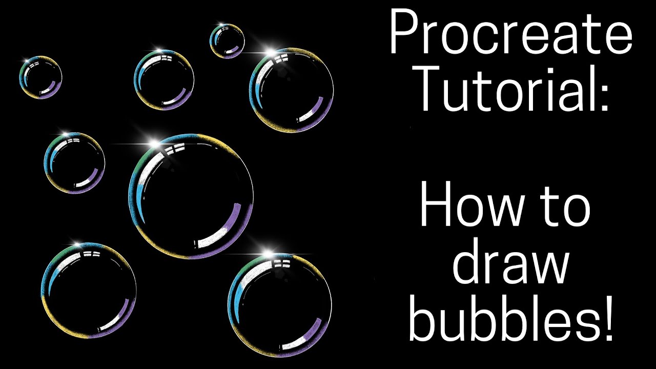 how to make a speech bubble in procreate