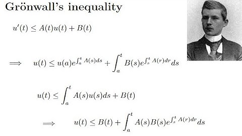 Deriving Grönwall