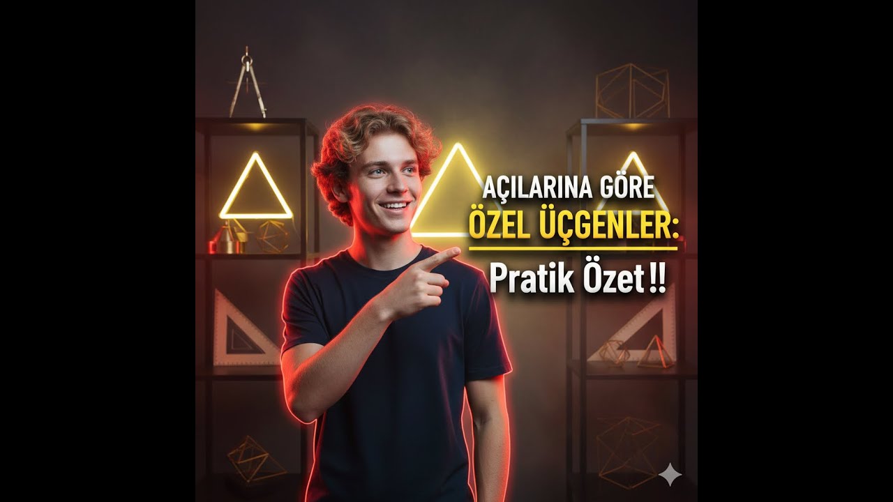 Açılarına Göre Özel Üçgenler: PRATİK ÖZET