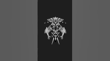 3D Modeling | com4_0168 |  Zbrush Timelapse | #zbrush  #3dmodeling #3d #character  #creature #shorts