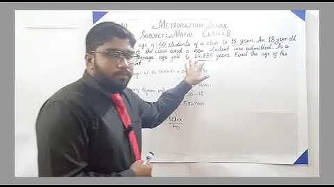 Metropolitan School April Week 3 Class 8 Math Lesson Part A