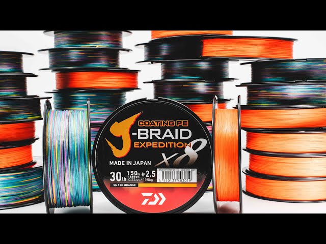 Daiwa Expedition J-Braid (it's the real deal) 