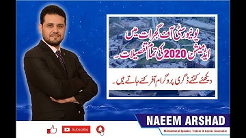 Detailed Information of UOG Admission 2020 I University of Gujrat