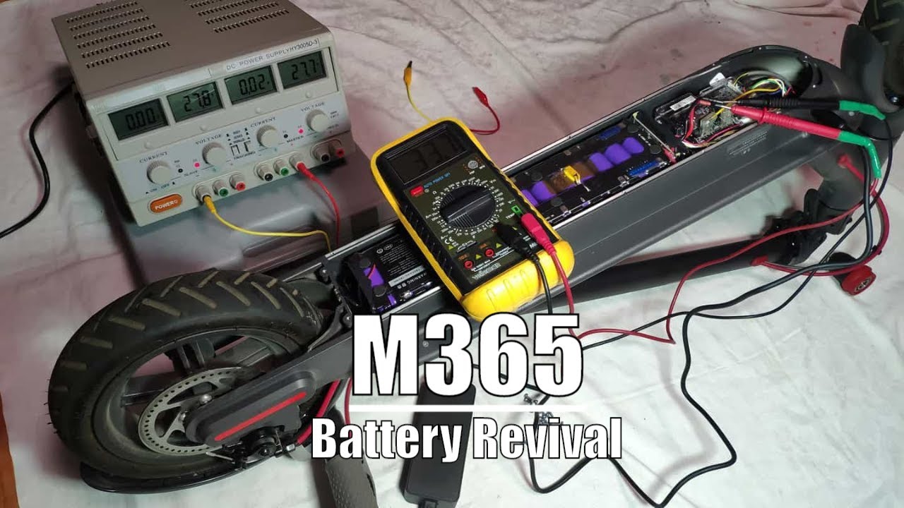 Xiaomi M365 Battery Revival - Over Discharge (one year stored