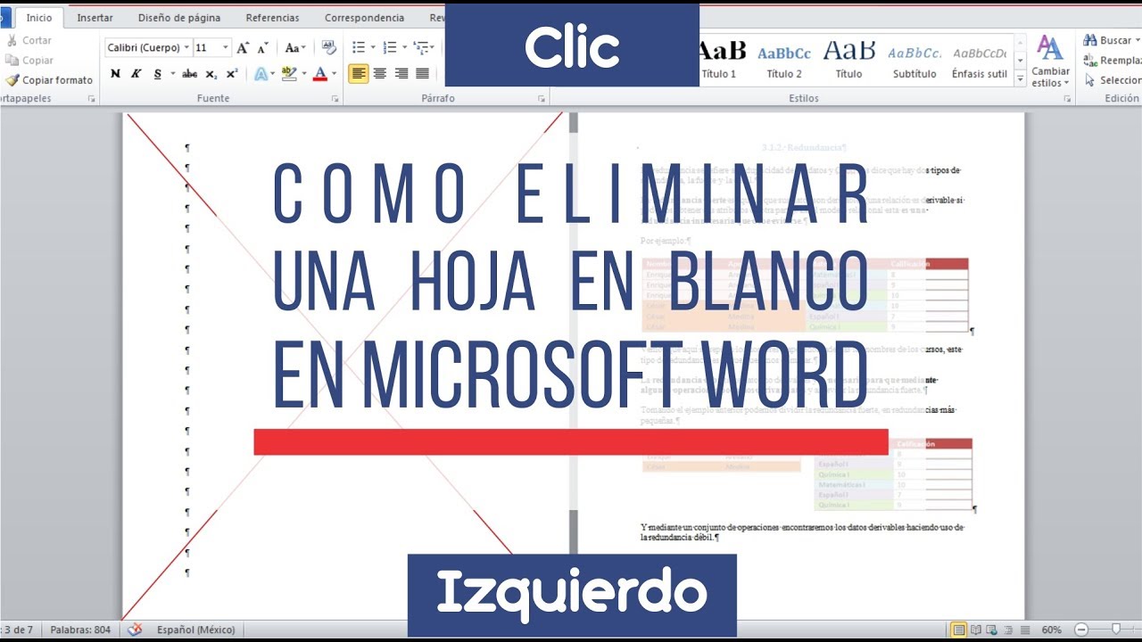 Como eliminar una página de word