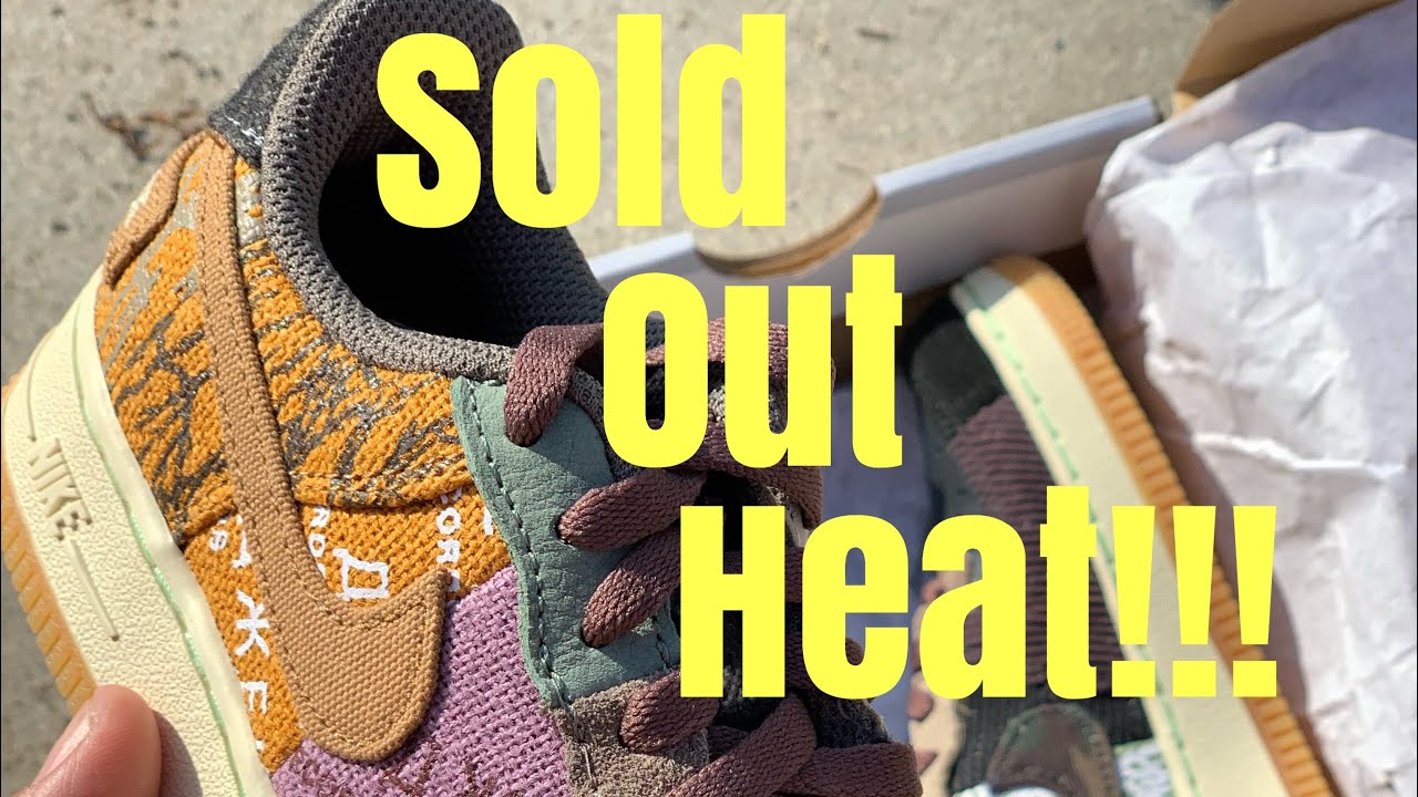 DETAILED REVIEW TRAVIS SCOTT AF1 PS SIZE 12c!!!!! AND HOW TO COP ON NIKE SNKRS APP!!! - YouTube