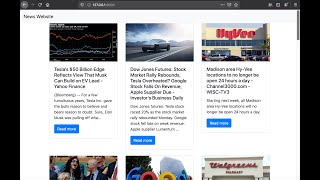 Build a Simple News Website in Django 3 &  BootStrap 4.4