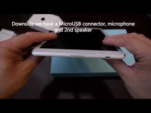 HUAWEI MediaPad T2 10.0 Pro WiFi version Unboxing and First Start