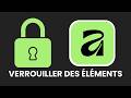 Comment verrouiller des éléments sur Affinity