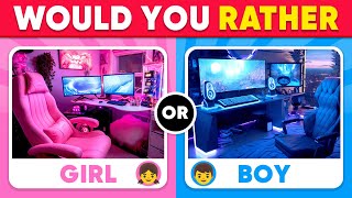 Would You Rather...? Boys VS Girls Edition 👦👧 Daily Quiz