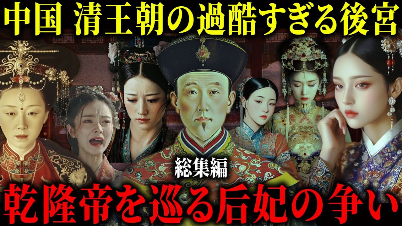 【ゆっくり歴史解説】瓔珞（エイラク）｜ドラマよりも地獄！清王朝の皇帝「乾隆帝」を巡る后妃たちの数奇な生涯。【総集編】