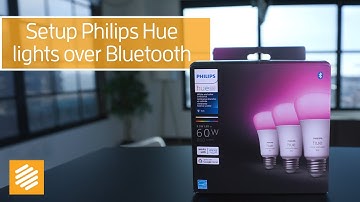 How to setup Philips Hue lights using Bluetooth