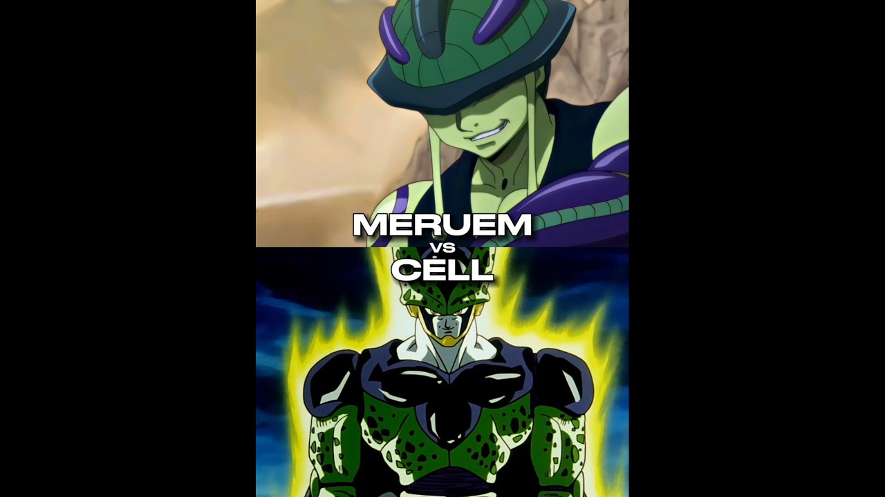 MERUEM VS CELL !!!😱😱😱