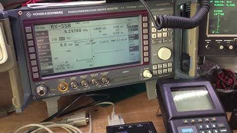 SSB side band HF Radio testing, USB LSB & CW