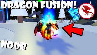 ROBLOX | ⚡ Getting the DRAGON Fusion on a NOOB Account! (Super Power Fighting Simulator)