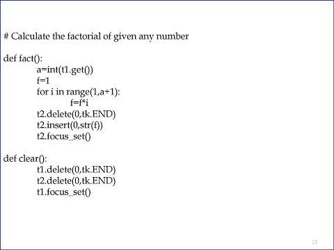 Factorial of any given any number using jupyter lab