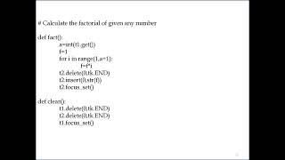 Factorial of any given any number using jupyter lab