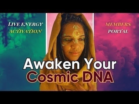 Cosmic DNA Activation 👽 LIVE Starseed Energy Healing Experience - YouTube