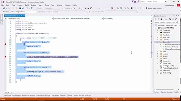 Controladores y acciones | Controladores | Programando en ASP.NET MVC 5