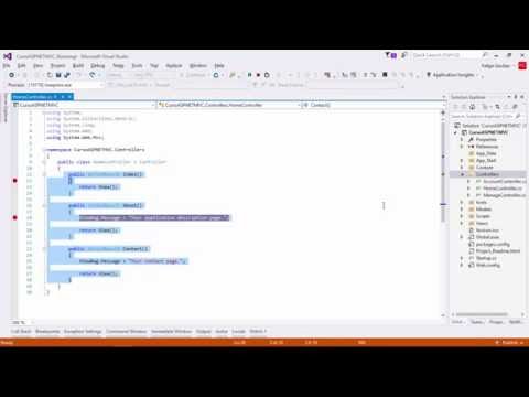 Video: ¿Cuáles son las acciones en ASP NET MVC?