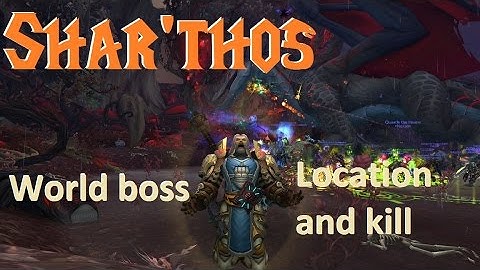 Wow Legion - World boss - Shar