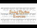 Swing rhythm exercise for young musician musiclessons    learningmusic