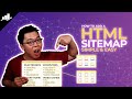 How to add an html sitemap