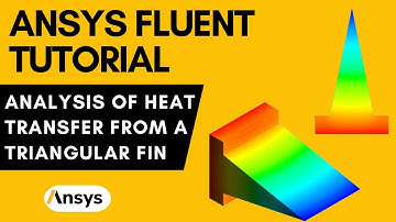 ANSYS Fluent Tutorial: Analyse van warmteoverdracht via geleiding en convectie in een driehoekige...