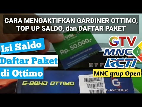 Cara daftar dan Aktivasi Kvision dan STB GOL
Aktivasi Gardiner Ottimo
Aktivasi LGSAT Stars
Aktivasi . 