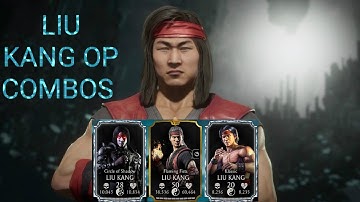 KLASSIC LIU KANG X-RAY FATALBLOW COMBO !! COS LIUKANG COMBO !! LIU KANG COMBOS MK MOBILE