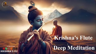 Krishna's Flute Deep Meditation || Positive Energy ,  Healing Music, 24/96
